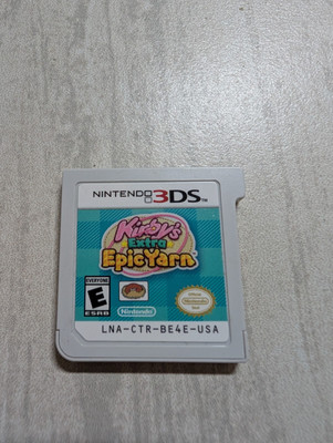 Kirby's Extra Epic Yarn Nintendo 3DS Kirby CART ONLY US vers
