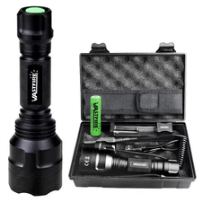 Night Torch White Red Green Light LED Flashlight Hunting Air Rifle Lamp + Switch