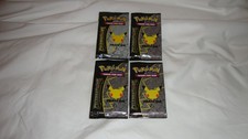 Pokemon 25th Anniversary Celebrations Booster Packs - Bundle of 4 x NEW & SEALED