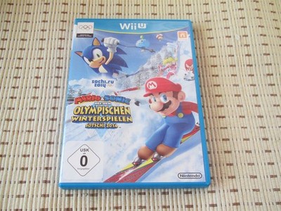 Mario & Sonic bei den Olympischen Winterspielen Sotschi für Nintendo Wii U *OVP*