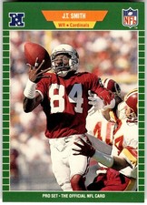 1989 Pro Set #339 J.T. Smith Phoenix Cardinals NFL Football