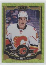 2015-16 O-Pee-Chee Platinum Emerald Surge 5/10 Sean Monahan #117 4p5