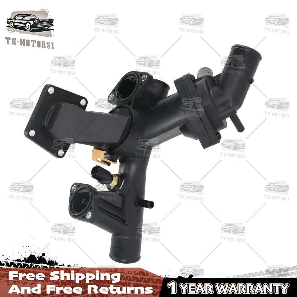 Conjunto de carcasa de termostato de refrigeración para Land Rover LR3 4,4 L V8 2005-09 LR005631 Foto 2 de 3