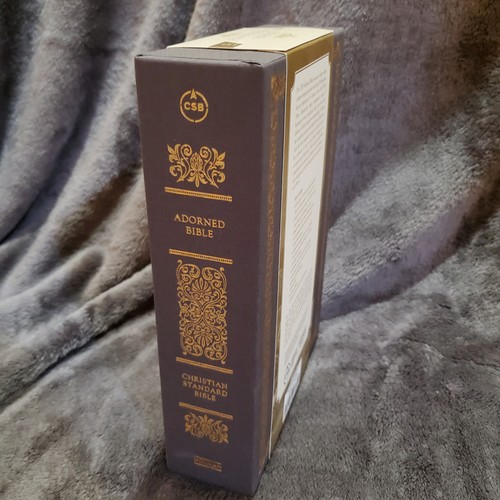 CSB Adorned Bible Gray (2022 Hardcover w/ Slipcase) - Foto 6 di 7