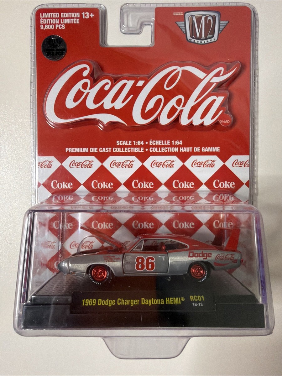JL/ 03 Dodgeダッジ Ramラム CocaColaコカコーラ 1/24 M2 Coca-Cola RC01 1969 Dodge Charger Daytona Hemi Raw Chase 1 Of