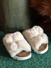 NWT Corkys Fur Slides
