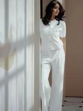 Cardigan Woman Knitwear Button Ladies Short Sleeve Knit Bolero Women's Tric
