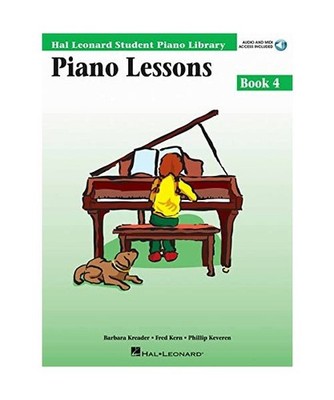 Hal Leonard Student Piano Library: Piano Lessons Book 4 [Book/Audio]: Piano Less