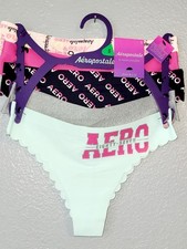 Aeropostale 5 Pack Cheeky Panties, No Panty Lines, Aeropostale Cheeky Panties