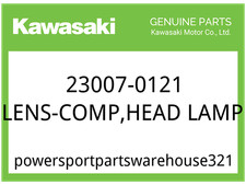Kawasaki OEM Part 23007-0121 LENS-COMP,HEAD LAMP