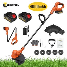 Cordless Grass Trimmer 21V Lithium Battery Weed Edger Lightweight Garden Tool UK