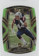 2020 Panini Select Club Level Neon Green Prizm Die-Cut Dalton Keene #297 w8t