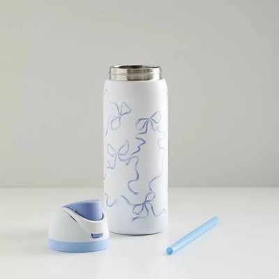 Owala Urban Outfitter Exclusive Tied And True Blue Bows Bottle