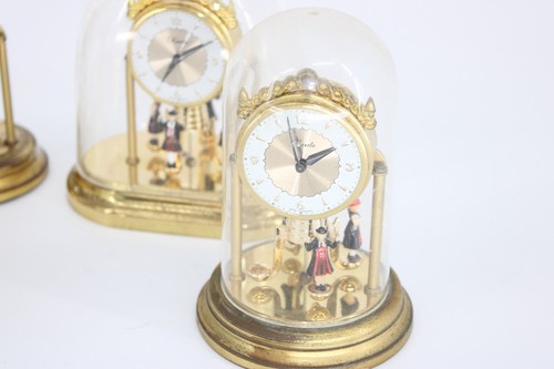 A x6 Vintage Mechanical Torsion Clocks Inc Schatz, Aug & Son, Kern, Good Balance - Picture 6 of 13