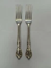 2 Easterling Sterling Silver Dinner Forks - American Classic - 7  1/4" (Gorham)