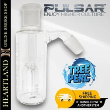 Pulsar Bong Ash Catcher 14mm 45deg Thick Quality BOROSILICATE Glass | TREE PERC
