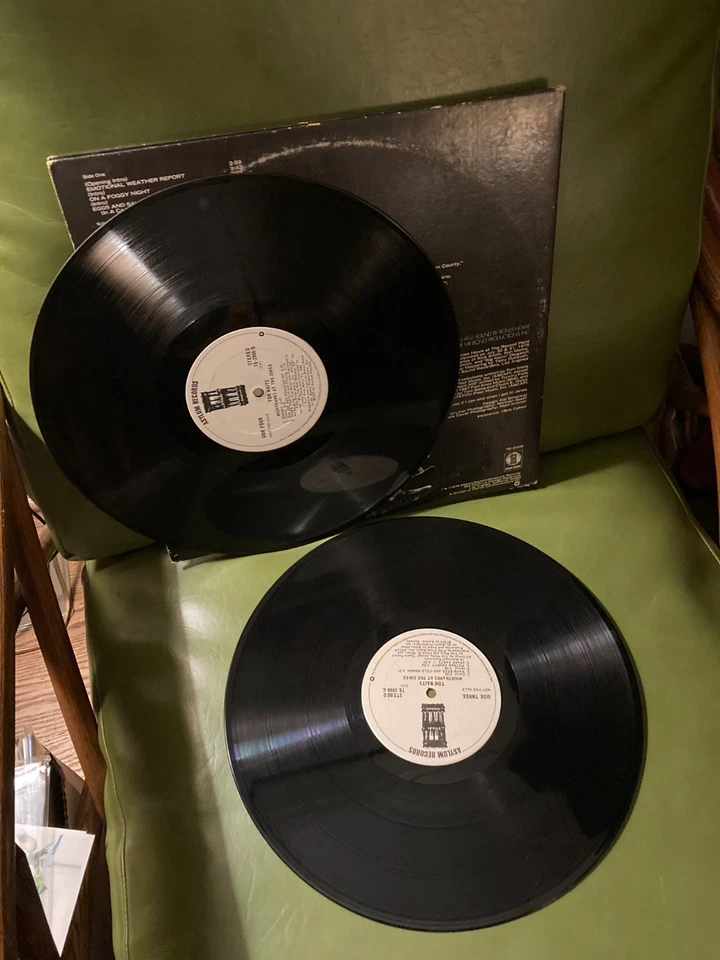 Tom Waits ‎– Nighthawks At The Diner 2LP VinylWhite Label  Promo 1975 Asylum VG+ - Image 4 of 4