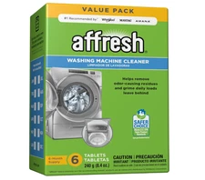 Affresh Washing Machine Cleaner, Cleans Front Load and Top Load Washers 6 Tablet