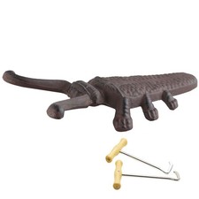 Cast Iron Beetle Boot Jack Antique Style Boot Pull Hooks Hiking Riding Door Stop