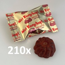 Mini-Kougelhopfs Kakaokonfekt 210 st&uuml;ck einzelverpackt im Karton 1250 g - Bruntz
