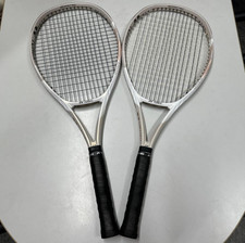 Yonex Vcore 100 4 1/4 2024 Rare Sand Beige Tennis Racket Good Condition Set Of 2