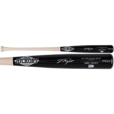 Mike Trout Los Angeles Angels Autographed Player Issued Gamer Bat -