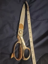 CLAUSS #4B Vintage  Upholstery  Shears Scissors Large  12"