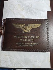 WWII Era Victory Club Album Official Government Photographs 50 Photos
