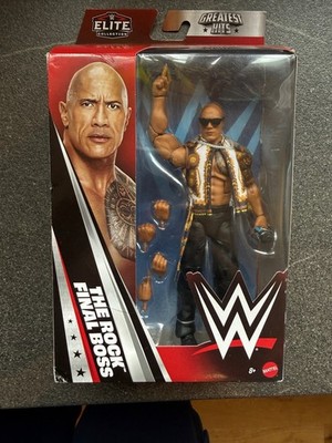 WWE Mattel Action Figur The Rock Final Boss Elite Collection OVP unbespielt 