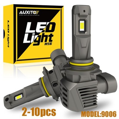 M5S 9006 HB4 LED Headlight Bulbs Low Beam 6500K Cool White 20000LM 2-10X