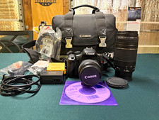 Canon EOS Rebel T2i 18MP Digital SLR Camera w/ 18-55mm IS  75-300mm Lens