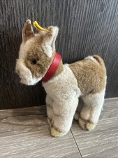 Vintage Steiff Plush Stuffed Goat - Germany RARE With Ear Button