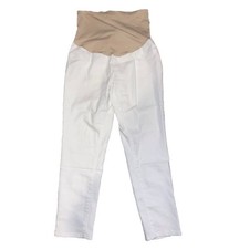 NWOT Women  s Size M Maternity White Jeans By Jessica Simpson
