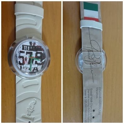 Swatch Pmz104 Gelindo Bordin Watch