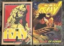 DC The Ray (2) tpb 90’s In A Blaze Of Power + Golden Age Classics W Black Condor