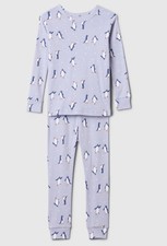NWT Baby Gap 100 Organic Cotton Boys Girls Holiday Xmas Pajamas Penguins u pick