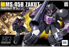 1/144 HGUC MS-05B Zaku I black triple star specification Mobile Suit