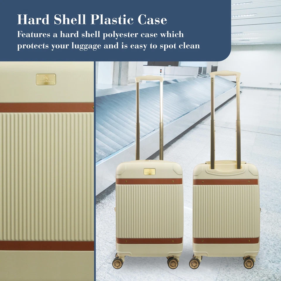 Tommy Bahama 22,5 дюйма ручная кладь на колесиках, жесткие чемоданы-спиннеры... - Изображение 4 из 4