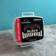 NEW Softspikes Black Widow Tour Small Metal Thread Golf Spikes Cleats Set of 22