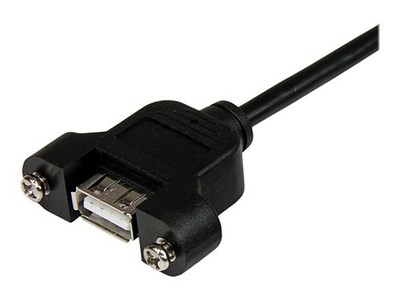 StarTechcom 91cmA to A F/M Panel USB Cable 0.9m USB TO USBPNLAFAM3