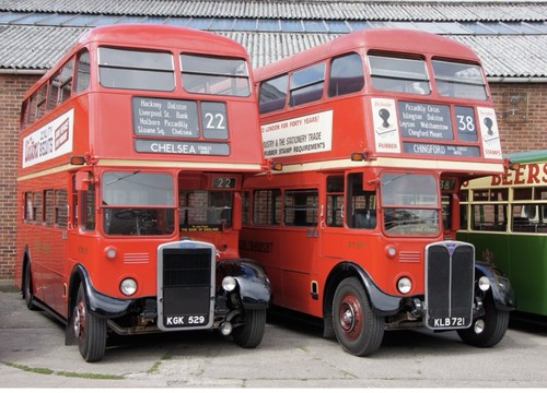 ORMSKIRK -St Helens Liverpool 1964 Destino Bus Ciego 37"" Regalo - Imagen 3 de 13