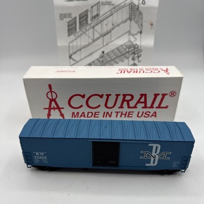 Boston & Maine RR 50' Single Door Boxcar 77265 Accurail 5715 HO Owner Built