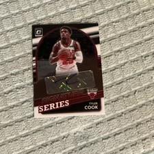 2021-22 Donruss Optic Basketball AUTO Tyler Cook Signature Series #SS-TCK Bulls