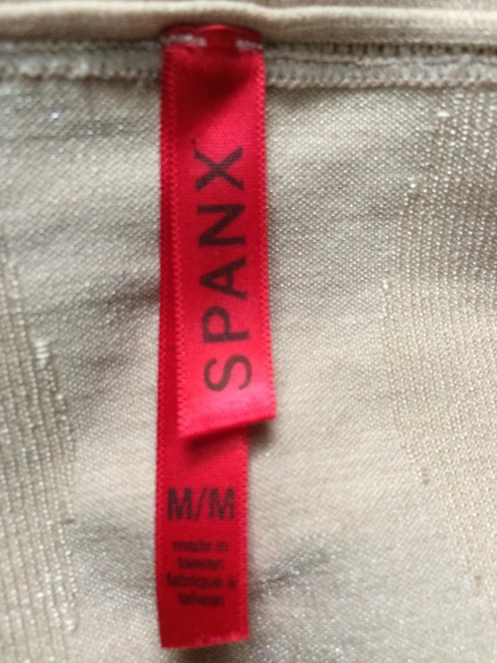 Spanx tamanho médio ouro rosa mais fino e brilhante Construa seu próprio bodysuit # 1457 Novo com etiquetas - Imagem 4 de 4