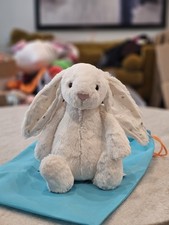 Jellycat Bashful Twinkle Bunny Medium 12.1" Authentic NWT US SHIP FAST W Dustbag