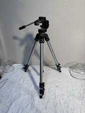 Bogen 3011 Professional Camera Tripod w/ Fluid Head 3124 Made in Italy