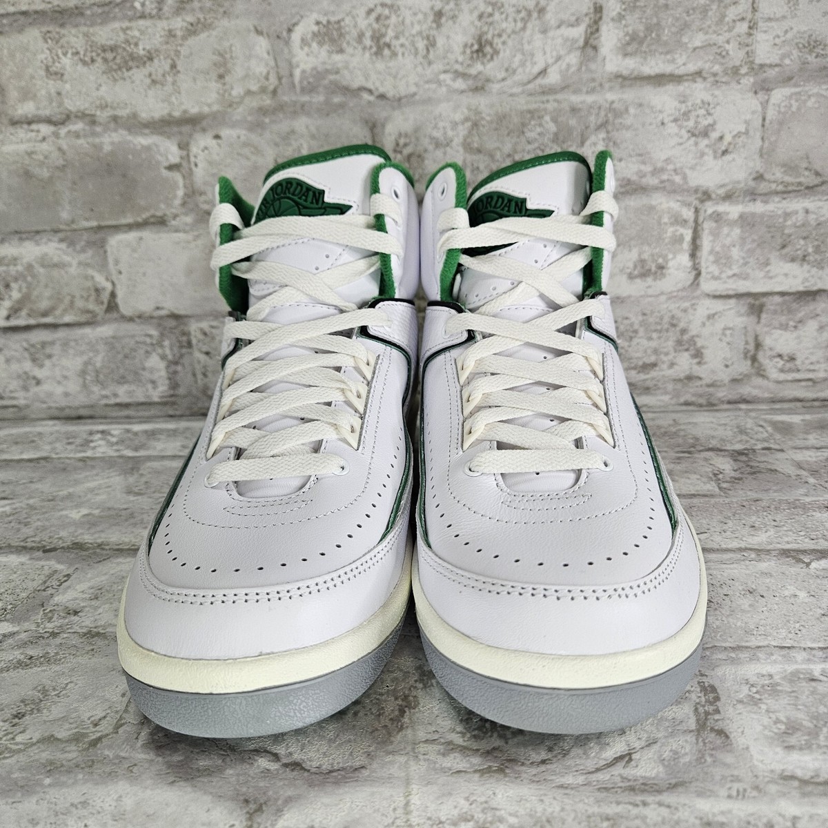 Nike Air Jordan 2 White Sail Light Lucky Green DQ8562-103 Grade