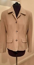 Vintage 90s Charlotte Halton Wool And Cashmere Contemporary Design Jacket