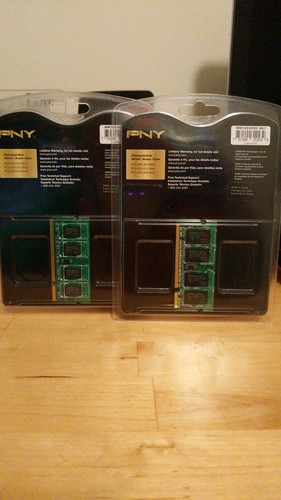 +NEW+ PNY Optima DDR2 1 GB SO DIMM 200-pin - 667/533/400 MHz / PC2-5300 X 2 - Picture 2 of 3
