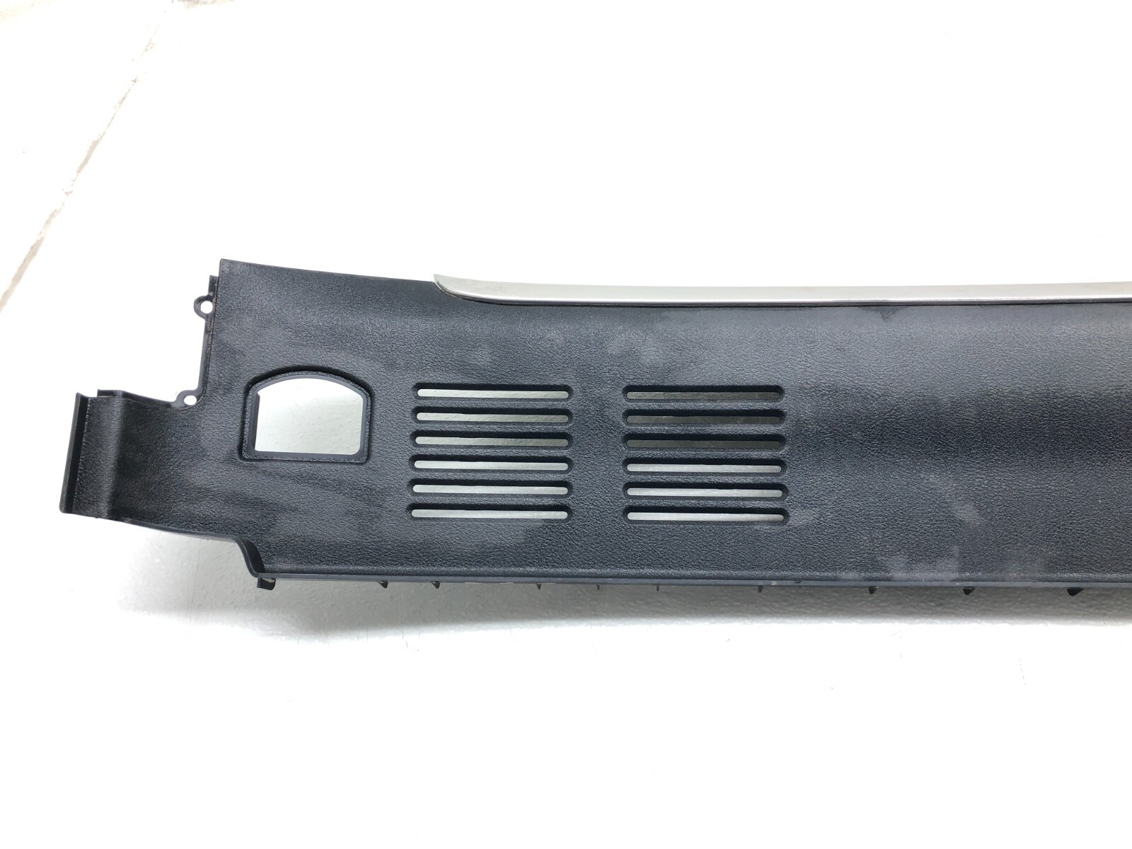 2014-2018 BENTLEY FLYING SPUR REAR TRUNK SILL SCUFF PLATE TRIM COVER OEM.